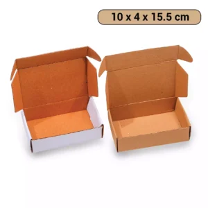 Anzin Corrugated Cardboard Box (10 x 4 x 15.5 cm) - [AC002]