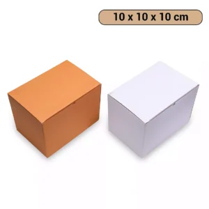 Anzin Corrugated Cardboard Box (10 x 10 x 10 cm) - [AC004]