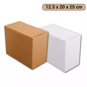 Anzin Corrugated Cardboard Box (12.5 x 20 x 25 cm) - [AC009]