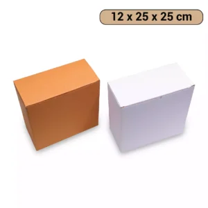 Anzin Corrugated Cardboard Box (12 x 25 x 25 cm) - [AC014]