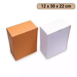 Anzin Corrugated Cardboard Box (12 x 30 x 22 cm) - [AC015]