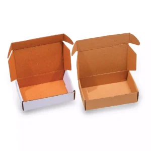 AC002 - Anzin Corrugated Craft Paper 6x4x1.5 Inches, Gift Box, Packing Packaging Box
